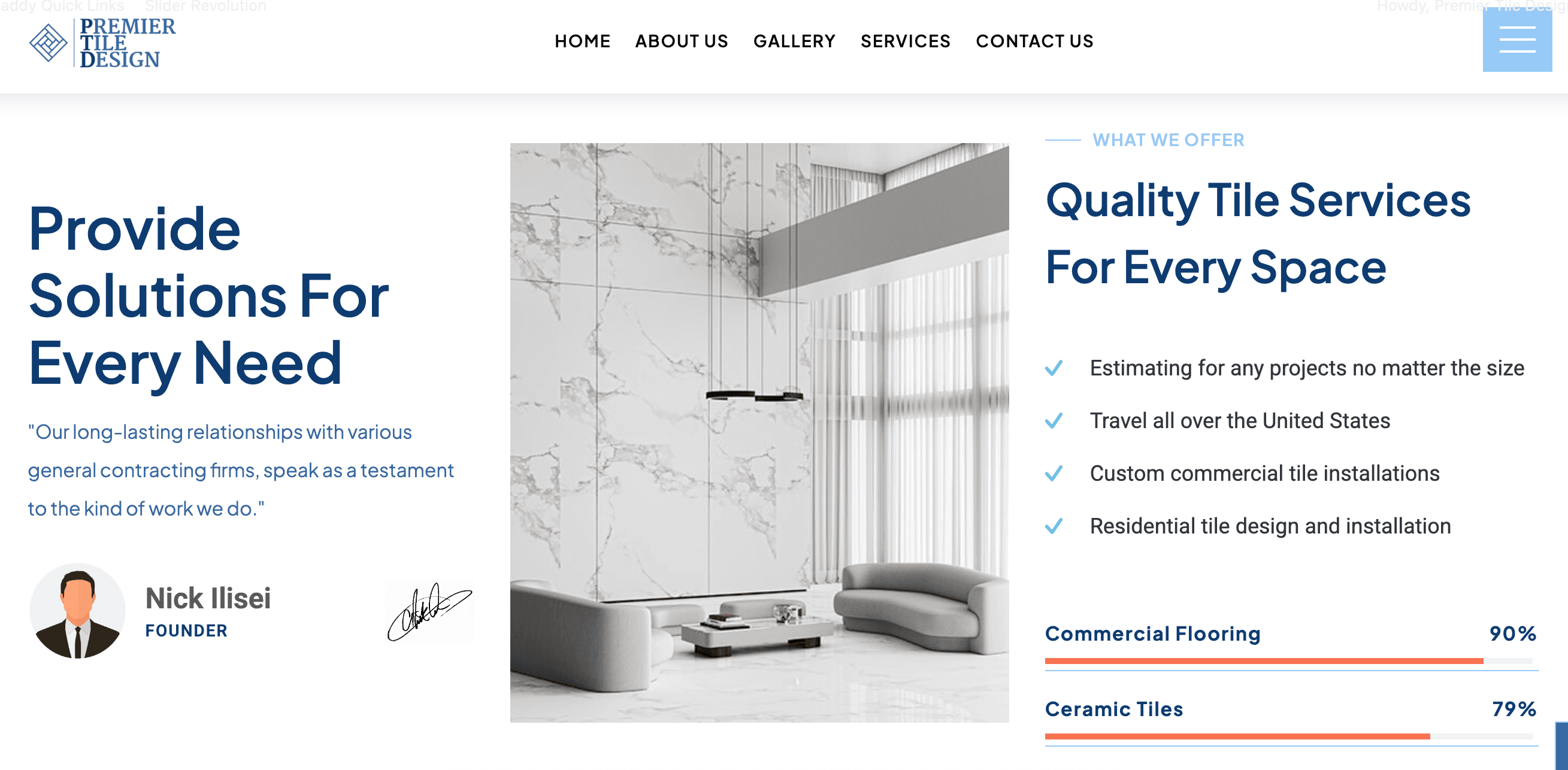 Premier Tile Design